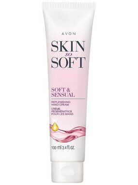 Avon Skin So Soft, Soft & Sensual Replenishing Hand Cream 3.4 fl oz